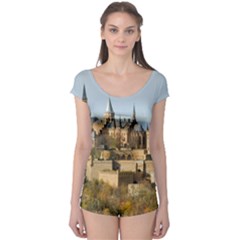 Hilltop Castle Short Sleeve Leotard