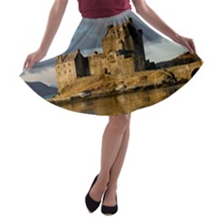 EILEAN DONAN CASTLE A-line Skater Skirt