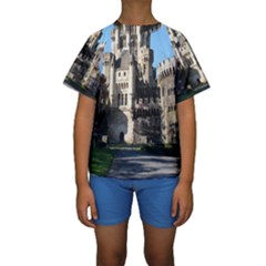 Butron Castle Kid s Short Sleeve Swimwear