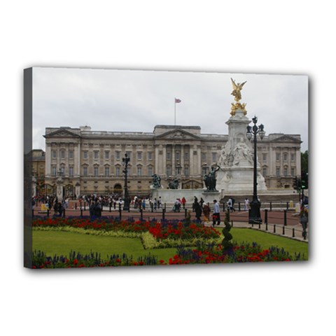 Buckingham Palace Canvas 18  X 12  by trendistuff