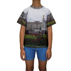 Buckingham Palace Kid s Short Sleeve Swimwear