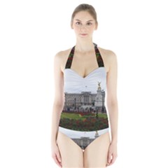 Buckingham Palace Women s Halter One Piece Swimsuit