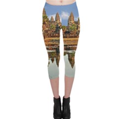 Angkor Wat Capri Leggings by trendistuff