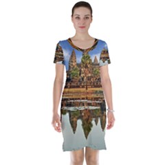 Angkor Wat Short Sleeve Nightdresses