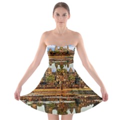 Angkor Wat Strapless Bra Top Dress