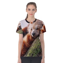 Red Panda Women s Cotton Tee