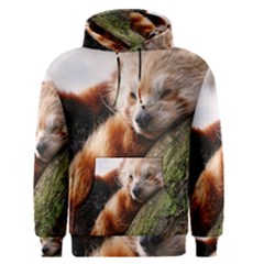 Red Panda Men s Pullover Hoodies