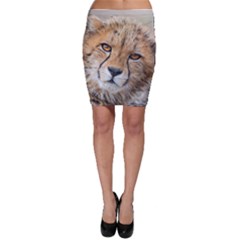 Leopard Laying Down Bodycon Skirts