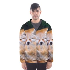 Baby Fox Sleeping Hooded Wind Breaker (men) by trendistuff