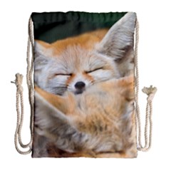 Baby Fox Sleeping Drawstring Bag (large)