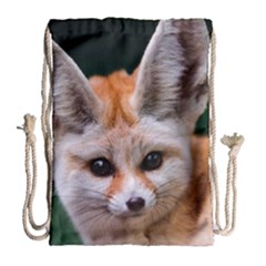 Baby Fox Drawstring Bag (large)