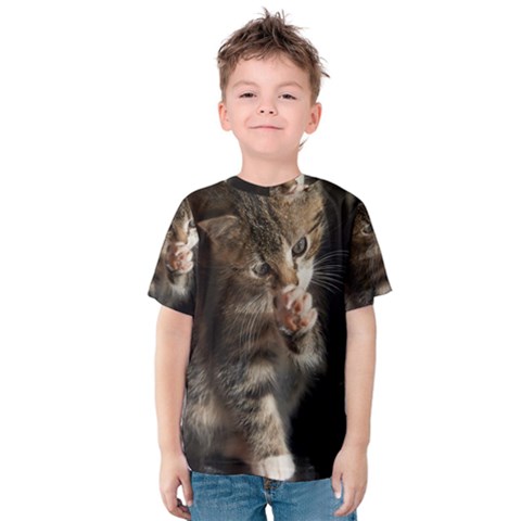 Talk To The Paw Kid s Cotton Tee by trendistuff