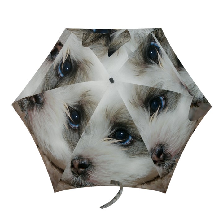 SAD PUPPY Mini Folding Umbrellas