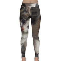 Questioning Kitty Yoga Leggings by trendistuff