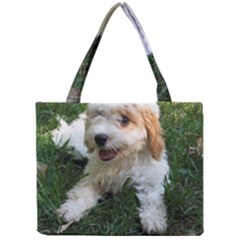 Cute Cavapoo Puppy Tiny Tote Bags