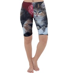 Comfy Kitty Cropped Leggings