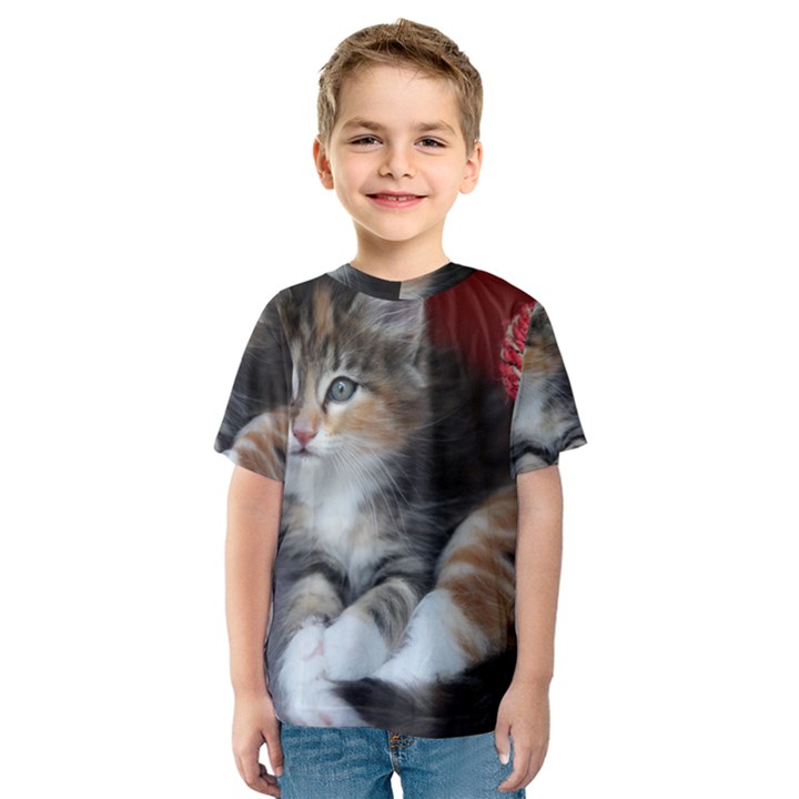 COMFY KITTY Kid s Sport Mesh Tees