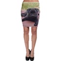 ALERT PUG PUPPY Bodycon Skirts View1