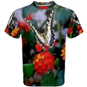 BUTTERFLY FLOWERS 1 Men s Cotton Tees View1