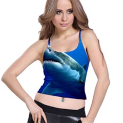 Great White Shark 3 Spaghetti Strap Bra Tops