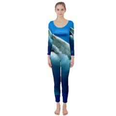 Great White Shark 3 Long Sleeve Catsuit by trendistuff