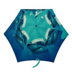 Great White Shark 1 Mini Folding Umbrellas