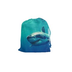 Great White Shark 1 Drawstring Pouches (small) 