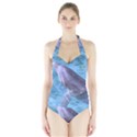 DOLPHIN 2 Women s Halter One Piece Swimsuit View1