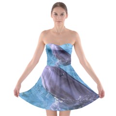 Dolphin 2 Strapless Bra Top Dress