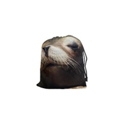 Cute Sea Lion Drawstring Pouches (xs) 