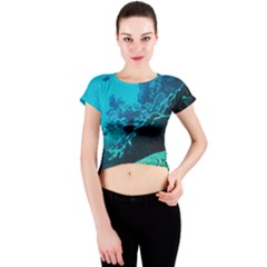 Coral Reefs 2 Crew Neck Crop Top