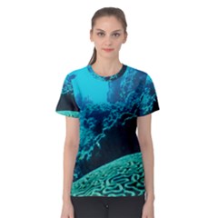 Coral Reefs 2 Women s Sport Mesh Tees