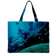 Coral Reefs 2 Zipper Tiny Tote Bags