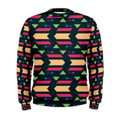 Triangles And Other Shapes  Men s Sweatshirt