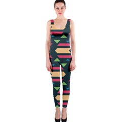 Triangles And Other Shapes Onepiece Catsuit