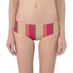 Stripes And Other Shapes Classic Bikini Bottoms