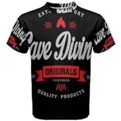 Cave Diving Extreme Sport Men s Cotton Tees by ExtremeSport