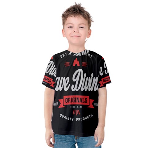 Cave Diving Extreme Sport Kid s Cotton Tee by ExtremeSport