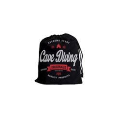 Cave Diving Extreme Sport Drawstring Pouches (xs) 