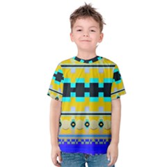 Rectangles And Other Shapes Kid s Cotton Tee