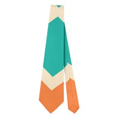 Rhombus Triangles And Other Shapes Necktie by LalyLauraFLM