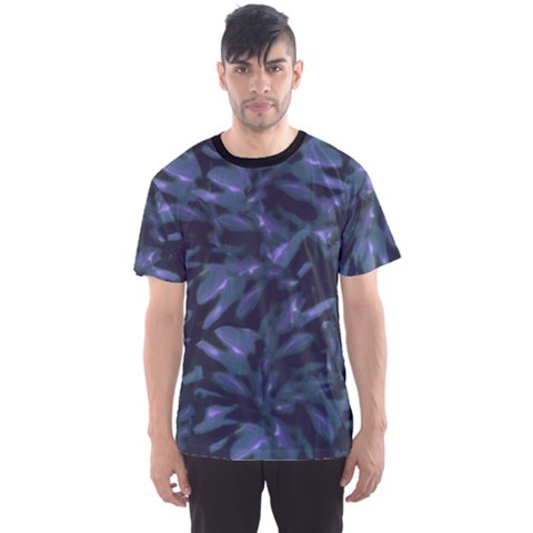 Tropical Dark Patterned Men s Sport Mesh Tees by dflcprintsclothing