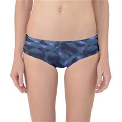 Tropical Dark Patterned Classic Bikini Bottoms