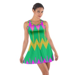 Chevrons Cotton Racerback Dress