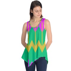 Chevrons Sleeveless Tunic