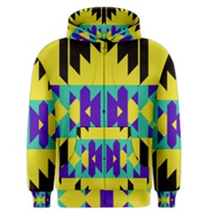 Tribal Design Men s Zipper Hoodie by LalyLauraFLM