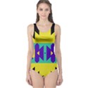 Tribal design Women s One Piece Swimsuit View1