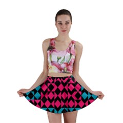 Rhombus And Trianglesmini Skirt