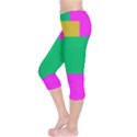 Rectangles and other shapes Capri Leggings View3