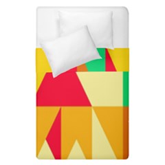 Retro Colors Shapes  Duvet Cover (single Size)